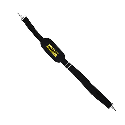 STANLEY FATMAX Technician Tool Bag, Heavy Duty 600 Denier and Leather, Multifunctional Tool Storage Organiser, 18 Inch, Black/Yellow, 1-93-950 - 14