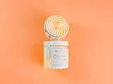 AMNH Skin Care Whipped Body Soap Sugar Polish Peach Booty, 8 Fl Oz