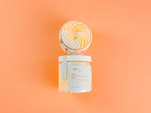 Amnh Skin Care Whipped Body Soap Sugar Polish Peach Booty, 8 Fl Oz #TOP4
