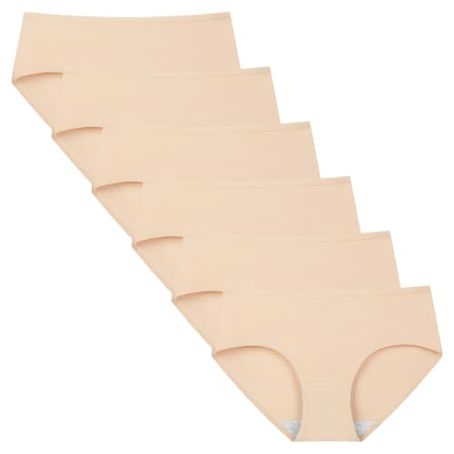 INNERSY Womens Underwear Cotton Hipster Panties Regular & Plus Size 6-Pack product thumbnail 10