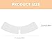 100pcs Plastic Collar Stays for Men and Women Dress Shirts - Transparent Shirt Collar Inserts for Collar Support and Stiffness | Durable Butterfly Collar Bands,and Collar Bones for Dress and T-Shirts