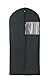 WENKO Kleidersack Deep Black Jumbo XXL - Kleiderhülle, Polyethylen-Vinylacetat, 60 x 135 x 12 cm, Schwarz