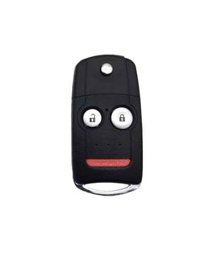 Carcasa de llave para Acura y Civic plegable de 3 y 4 botones para coche del 2009 al 2014