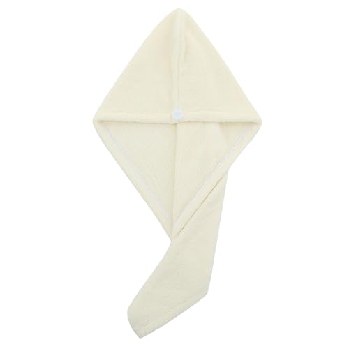 Pugnum Toalha de cabelo de microfibra, turbantes de cabelo super absorventes para cabelos molhados a
