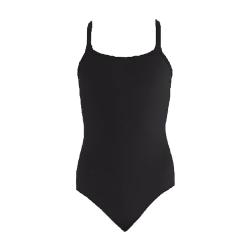 Bloch Justaucorps de Danse Pranay avec Bretelles réglables, Garçon, CL8720, Noir, 37-39