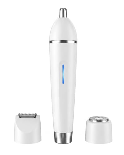 Image of 3 in 1 Electric Hair Shaver, Pen-Type Hair Trimmer, Pure White