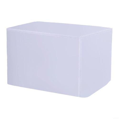 Glomc Cubierta antipolvo para fotocopiadora de tela Oxford 210D plateada para el hogar y la oficina, protección contra el polvo y los arañazos con diseño fácil de limpiar (50 x 40 x 30 cm)