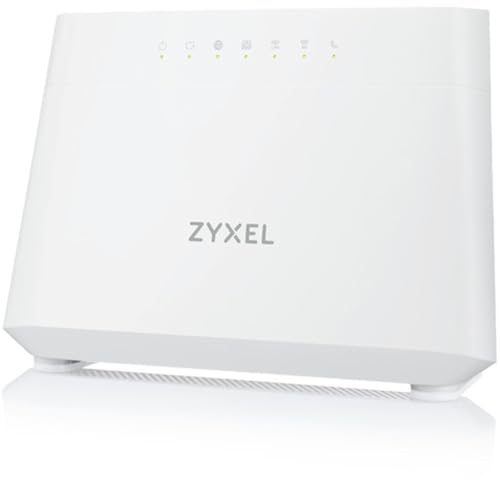 Zyxel VDSL Supervectoring Modem + WiFi 6 AX1800 Mesh Router - Bridge Modem möglich, geeignet für Deutschland (35b)