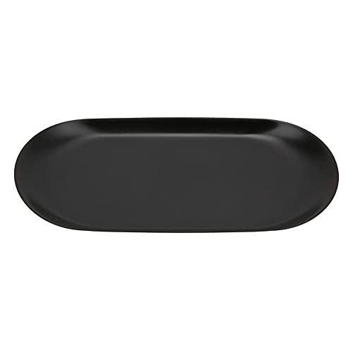 Aladeno Plateau Décoratif en Acier Inoxydable 9,1 x 3,7 Po pour Bougie avec Coupe-mèche