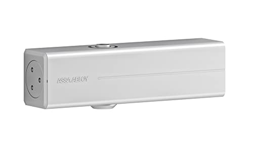 Cierrapuertas Tesa Assa Abloy DC200-DEV1 con brazo articulado en acabado plata 2