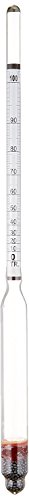 HYDROMETER - ALCOHOL, 0-200 PROOF and Tralle by Bellwether (Premium pack)