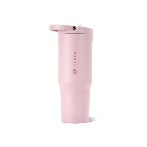 HydroJug Sport 32 oz Insulated Stainless Steel Water Bottle, Pink Sand