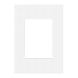 DEHA Design White Photo Mount A3 (29.7 x 42.0cm) – Acid-Free Archival Board for A4 (21.0 x 29.7cm) Photos and Prints - Image 1
