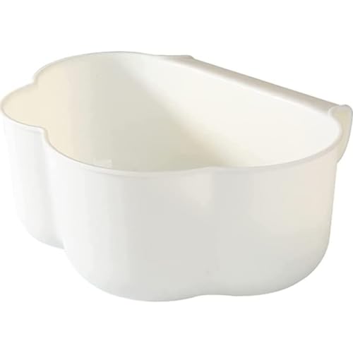 Contenedor Colgante para Basura de Cocina Pequeño Blanco