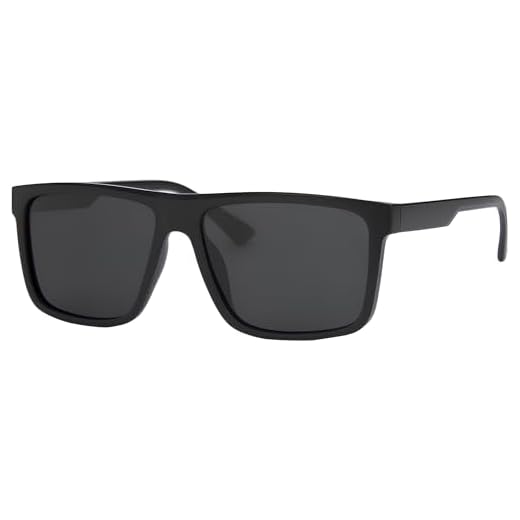 Óculos de Sol Masculino Quadrado Polarizado UV400 Preto VH 2831