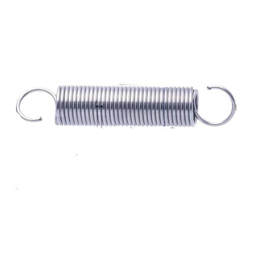 Resorte de extensión helicoidal de acero inoxidable para toldos de 50mm x10
