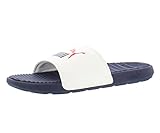 Entresuela de EVA PUMA Men\'s Cool CAT Slide Sandal, White-High Risk Red-Peacoat, 12