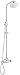 Produktbild Cornat Duschsystem PERFECT mit Thermostat, chrom / Rainshower / Brausensystem / Wellnessdusche / Duschset / Duscharmatur / TECBW3318