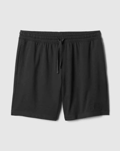 Image of Gap Men Embroidered Standard Fit Mid Rise Shorts