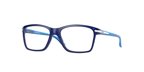 Image of Oakley Youth Unisex Kids OY8010 Cartwheel Rectangular Prescription Eyewear Frames, Polished Clear /Demo Lens