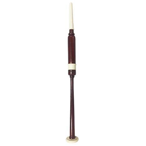 Woldorf USA Standard Rosewood Highland Bagpipe Practice Chanter IMM Wooden Ivory Fitting with Famous Brown Scottish color comes with Reed - Thumbnail 6