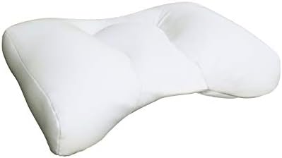 Sobakawa Cloud Pillow with Micro Bead Fill - White - Maximum Air Flow and Comfort While Retaining Shape - Contour Supports Your Neck and Head to Relieve Muscle Tension - Custom Fit Case