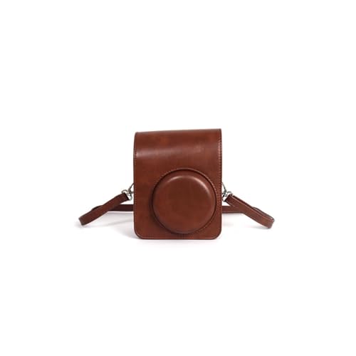�Ή� �C���X�^�b�N�X�~�j13 instax mini 13 �p�̃J�����P�[�X PU���U�[�P�[�X �}���`�J���[ �J�����ی� ���|�� �������߉\ �V�����_�[ �X�g���b�v�t�� �ی�P�[�X[eph-nx2478][�u���E��]
