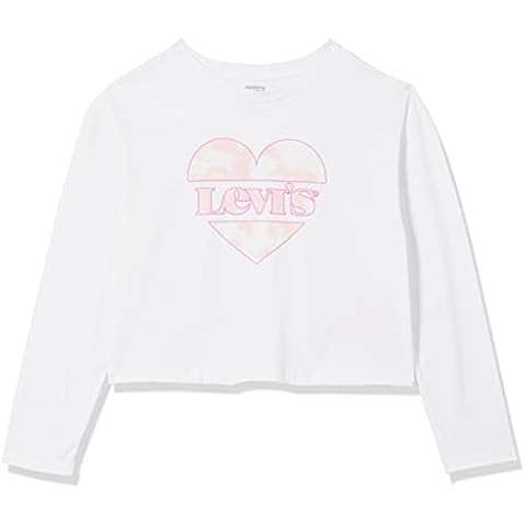 T-shirt Levi's Fille Blanc 12 Ans Cover