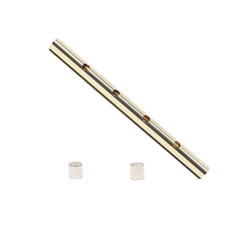 Magictech Magnetic Levitation Aluminum Tube Lenzâ€˜s Law Demonstrator Props Electromagnetic Damping Induced Anti Gravity Science Experiment Teaching Educational Toy JY03