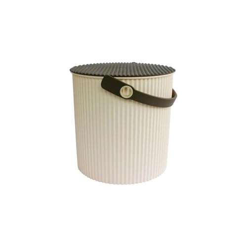 八幡化成 フタ付きバケツ オムニウッティ アイボリー L 10L sceltevie omnioutil スカンジナビアン 228301 日本製