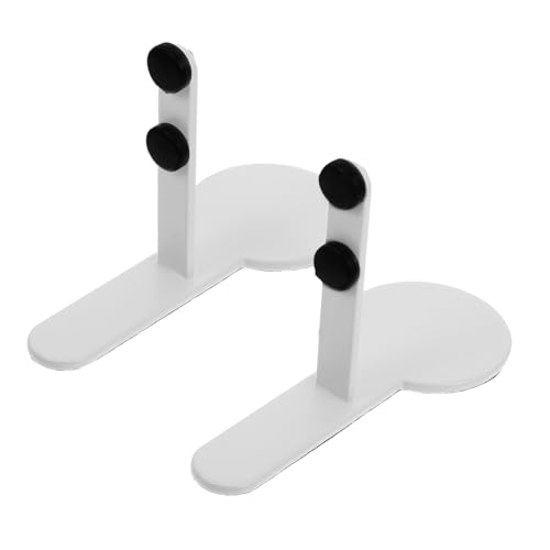 OUNONA 2pcs Desk Pegboard Clamp Bracket Office Pegboard Mounting Feet Tabletop Holder for Accessories