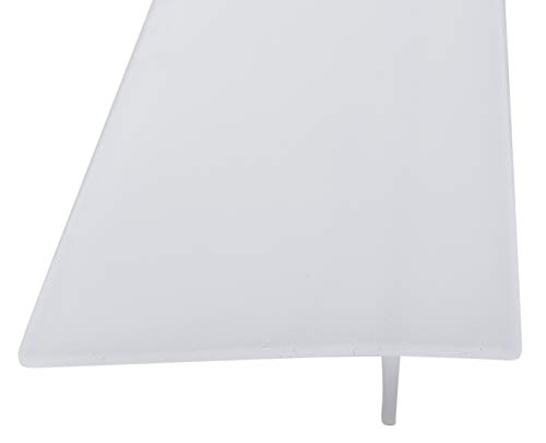Silicone Counter Gap Cover for Kitchen Counters, Stoves, Appliance Gaps - 2-Pack, 25 Inches Each - Heat Resistant, Easy to Clean - Guard Covers Gaps Between Counters, Stovetop, Oven - Semi-transparent