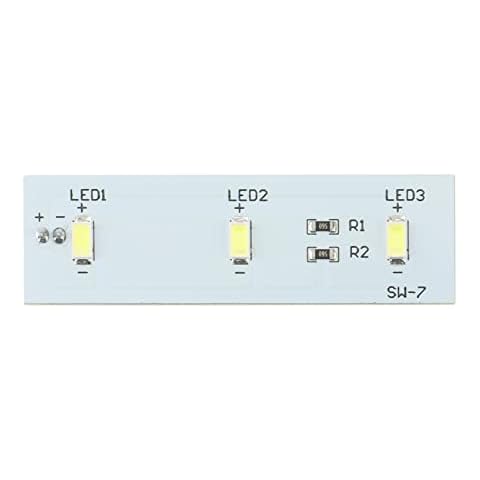Micvtve Tira de Luz LED para Refrigerador ElectroluxZBE2350HCA SW-BX02B Cover