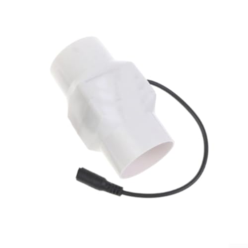 Potente ventola di scarico in linea da 12 V 18 W, 50 mm, per la circolazione dell'aria interna, ventilatore a basso rumore per bagni, aree animali domestici e pollai
