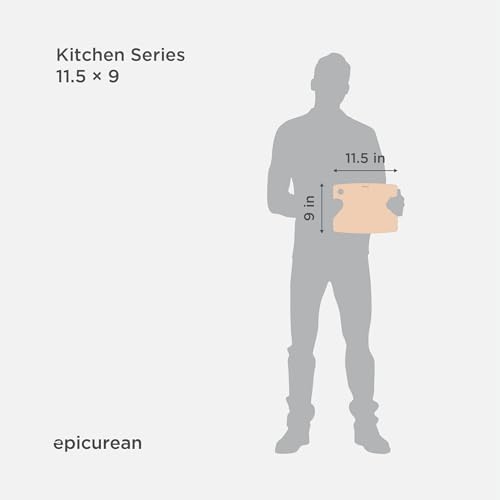 Epicurean Kitchen Series Cutting Board, 11.5-Inch × 9-Inch, Natural - 3