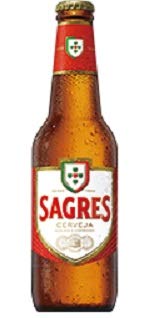 Amazon.co.jp: Portugal beer ポルトガル ビール サグレス瓶 330ml/24