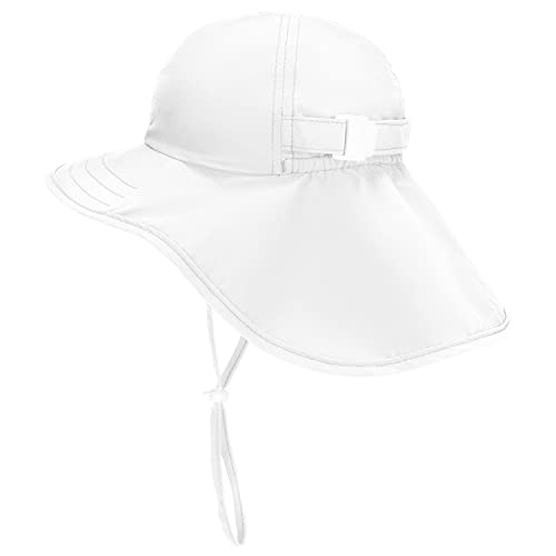 Image of Zelda Matilda Sunhat Infant Toddler & Kids Summer Water Flap Baby Swim hat UPF 50 Boy & Girl Beach
