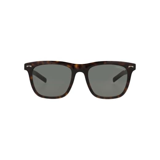 Montblanc MB0226S-002 53 Sunglass Man Acetate Gafas de Sol, Sport, Marrón (Marrón), Talla única