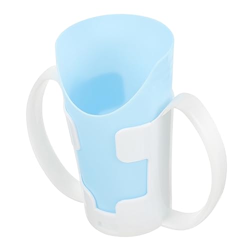 TOVINANNA Maternity Cup Spill Proof Feeding Cup for Disabled Elderly Bedridden Patients Inclined Mouth Design for Easy Drinking