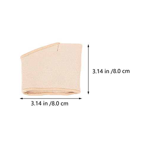 ULTNICE Metatarsal Sleeves Forefoot Socks 2Pcs Shoe Pads Breathable Forefoot Pads Non-Slip Forefoot Pads Relief Pain Blister Callus (Beige) - Image 3