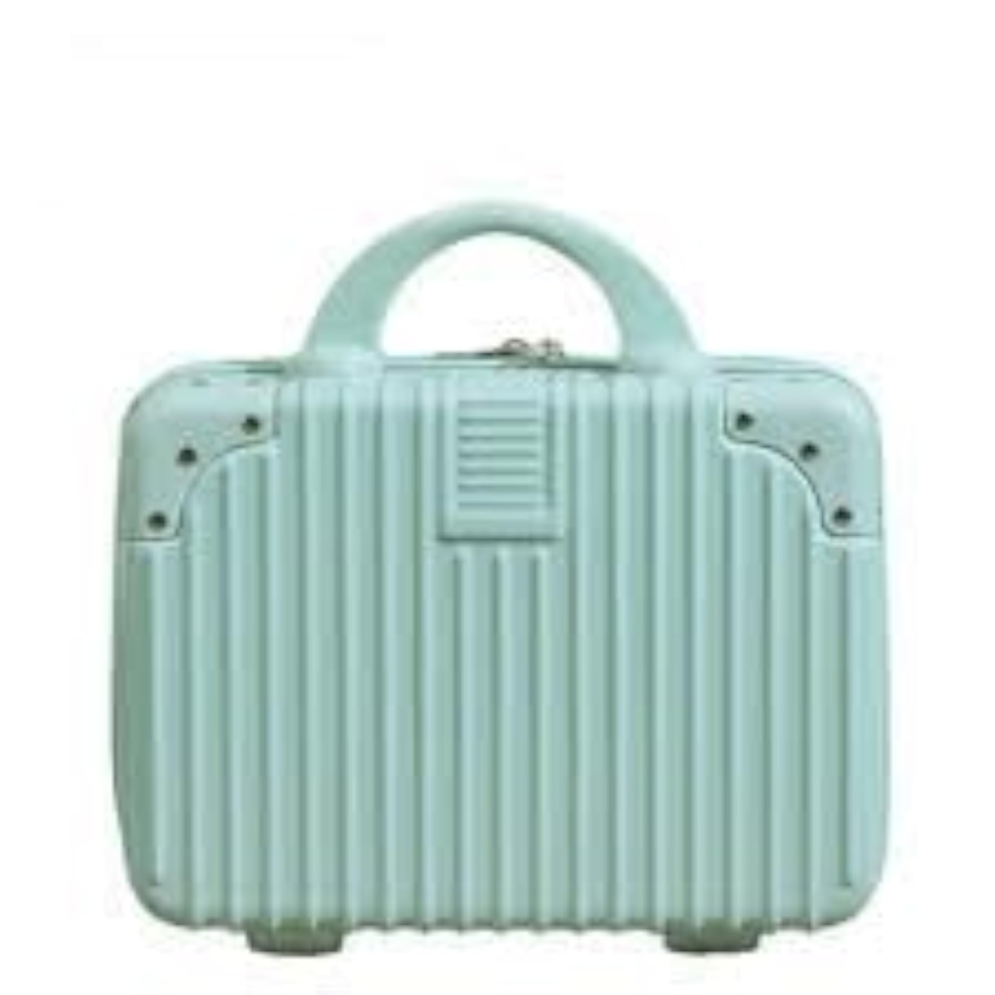14 Inch Hard Shell Cosmetic Carrying Case, Mini Travel Bag