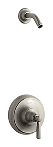 Kohler TLS10583-4-BN Rite-Temp Shower Valve Trim con manija de palanca de metal miniatura 1