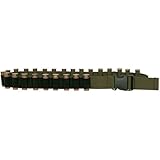 Fox Outdoor Products Military Shotgun Canvas Shell Bandolier Belt, Olive Drab