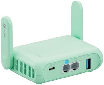 GL.iNet GL-T3000 (Beryl AX) Portable Wifi Router for Travel & Hoe