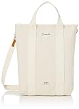 [アネロ グランデ] 2WAY トートバッグ 縦型 A4 キャンバス CLAIRE GIM0362 アイボリー Free Size