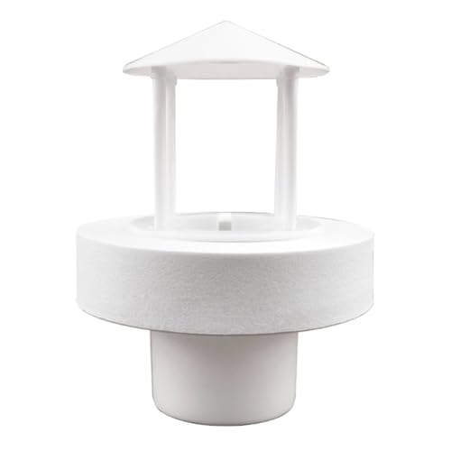 Malloy Dispensador de Niebla Flotante Generadores Humidificador UltrasóNico Nebulizador Fuente de Agua Generador de Niebla para Mini Estanque de Piscina ()