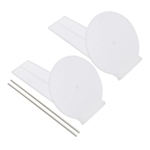 BESPORTBLE 2pcs Ancient Sundial Clock Plastic Scientific Model Desktop Ornament for Students and Hobbyists Lightweight for School Experiments and Home Decor
