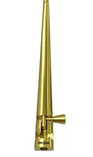 Image of inchBRASK inch Brass Tower Bolt Xylo Heavy - Golden Satin Finish with Screws | Door Latch - Chitkani for Doors & Windows | Xylo Heavy Tower Bolts | Kundi /Chitakni /Latch /Chitkini (36 Inches, 4, Piece)