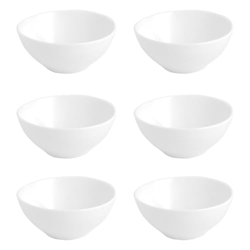 Quid Chef Set 6 Boles Porcelana 9cm Porcelana Apto Microondas