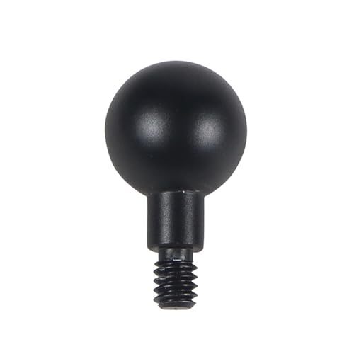 Anti-Loose 20mm Ball Head Camera Mount Adapter, Ball Head Hot Shoe Ball Head Aluminium with Camera Hot Shoe Ball Joint